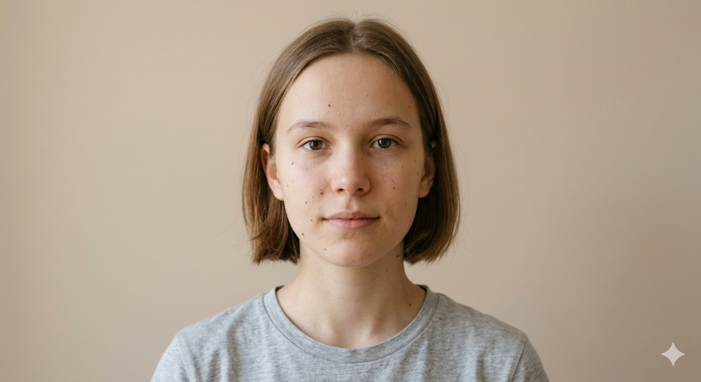 Minimalist Aesthetic Portrait